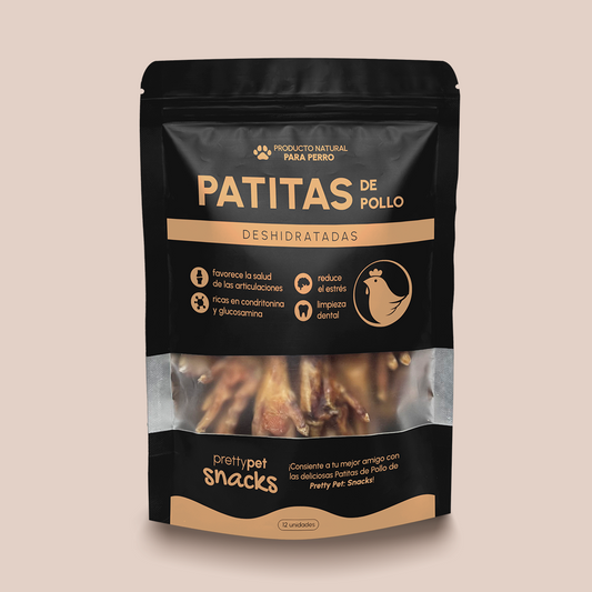 Snack Perros | PATITAS DE POLLO - 12 UNID