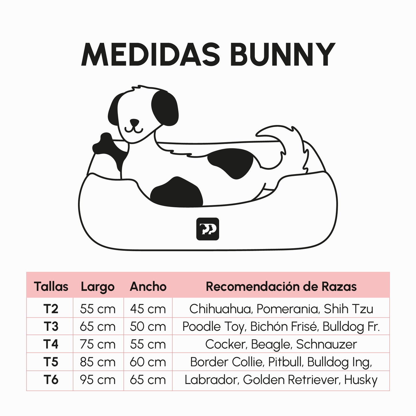 CAMA BUNNY Azul Marino
