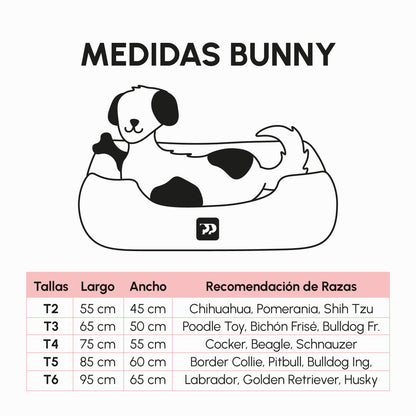 CAMA BUNNY Azul Marino